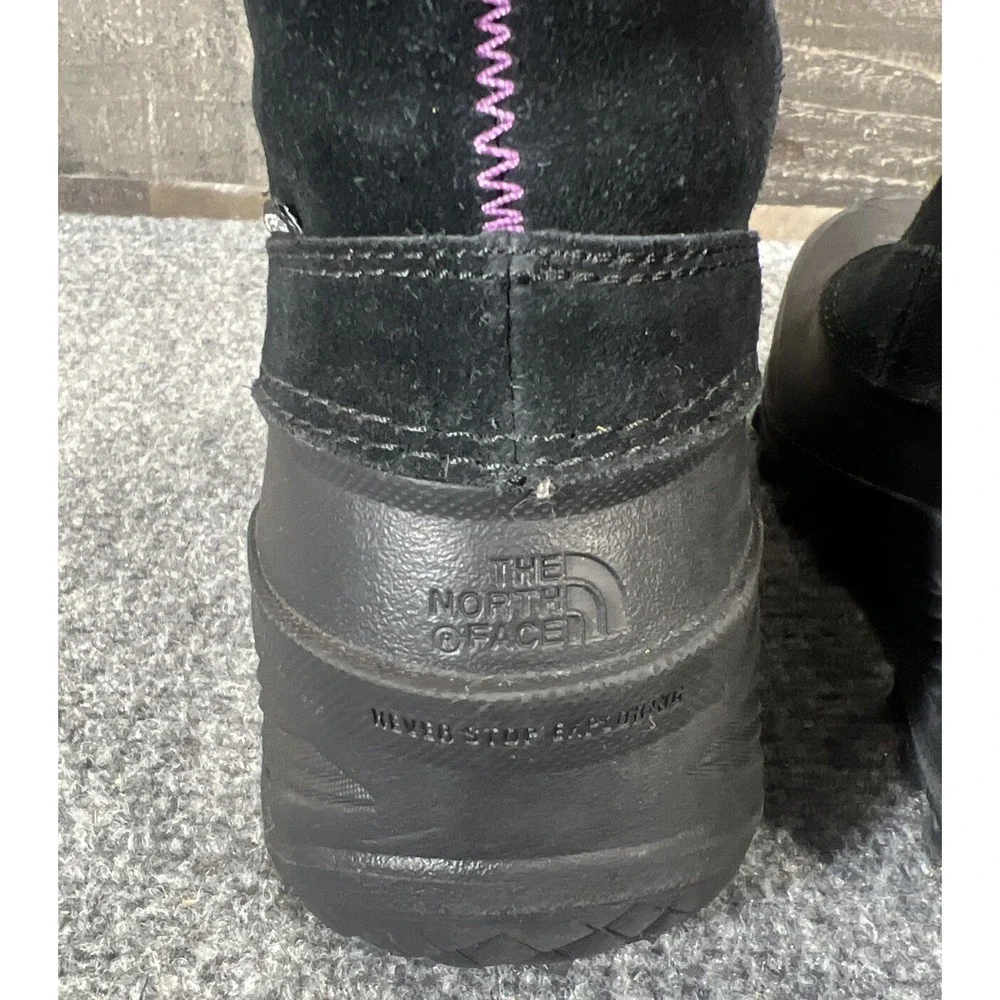 The North Face Boots Shellista Il Heatseekers Waterproof Black Suede Kids US 5